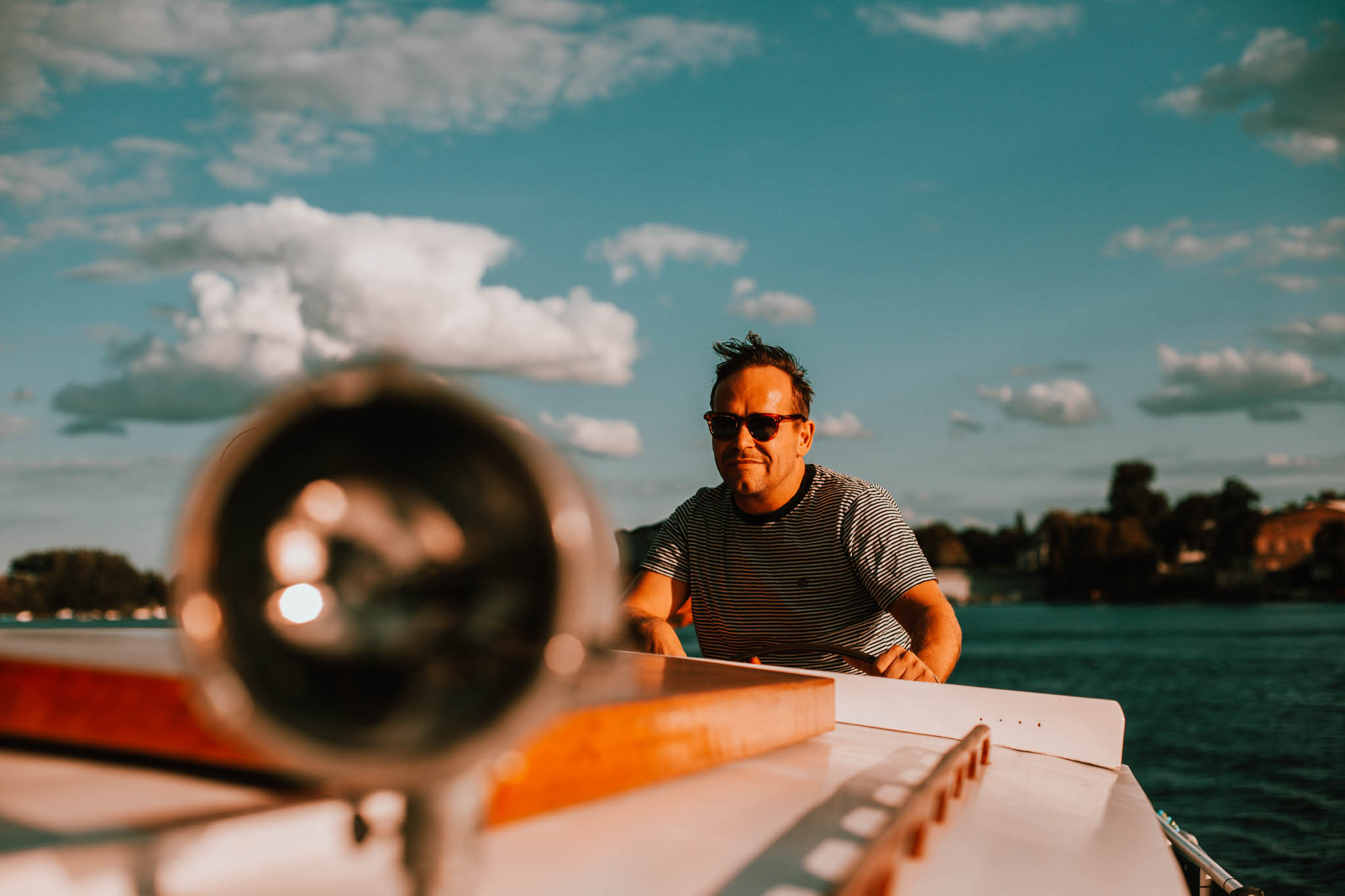 Mit dem Boot unterwegs in Berlin